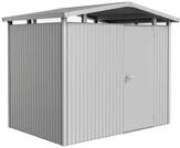 Biohort Ger&auml;tehaus Panorama mit Einzelt&uuml;r-silber-metallic-273 x 198 cm (Gr. P...