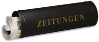 Burg W&auml;chter Zeitungsbox rund schwarz 800 S