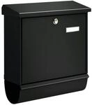 Burg W&auml;chter Briefkasten-Set Comfort schwarz 91300 S