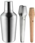 WMF Barset 3-teilig Sieb Barma&szlig; Zange St&ouml;&szlig;el Clever & More