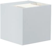 Paulmann Au&szlig;enwandleuchte Cybo 80x80mm Wei&szlig; Aluminium