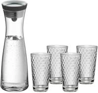 WMF Wasserkaraffe und 4 Gl&auml;ser