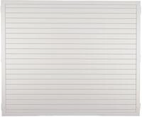 T&J LIGHTLINE Kunststoff Zaunelement 1800 x 1500 mm, wei&szlig;