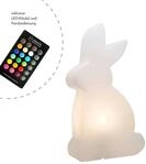 8 seasons design LED-Dekoleuchte Shining Rabbit 50 cm (RGB)