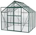 Vitavia Gew&auml;chshaus Uranus 6700 inkl. 2 Dachfenstern - 6,7 m&sup2; -3 mm