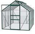 Vitavia Gew&auml;chshaus Venus 5000 inkl. 1 Dachfenster - 5,0 m&sup2; -dunkelgr&uuml;n-3 mm