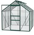 Vitavia Gew&auml;chshaus Venus 3800 inkl. 1 Dachfenster - 3,8 m&sup2; -dunkelgr&uuml;n-3 mm