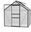 Vitavia Gew&auml;chshaus Calypso 3000 inkl. 1 Dachfenster - 3,0 m&sup2; -schwarz-6 mm