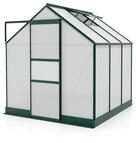 Vitavia Gew&auml;chshaus Apollo 3800 inkl. 1 Dachfenster - 3,8 m&sup2;-dunkelgr&uuml;n-6 mm