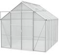Vitavia Gew&auml;chshaus Uranus 8300 inkl. 4 Dachfenstern - 8,3 m&sup2; -Alu-blank...