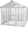 Vitavia Gew&auml;chshaus Zeus 8100 inkl. 2 Dachfenstern - 8,1 m&sup2; -ESG 3 mm mit...
