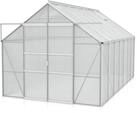 Vitavia Gew&auml;chshaus Mars 11500 inkl. 2 Dachfenstern - 11,5 m&sup2; -Alu-blank eloxiert-6