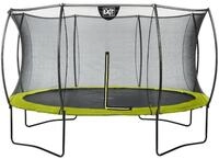 EXIT Silhouette Trampolin mit Sicherheitsnetz-&Oslash; 366 cm-gr&uuml;n