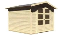 Karibu Gartenhaus Amberg 4 - 19 mm-246 x 246 cm
