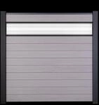 GroJa Solid Stecksystem Bausatz Quadratisch inkl. Glas-Designeinsatz 30cm-Bi-Color