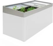 Biohort Fr&uuml;hbeetaufsatz f&uuml;r HochBeet-quarzgrau-metallic-201 x 102 x 77 cm (Gr. 2x1)