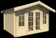 Weka Gartenhaus 284 - 28 mm naturbelassen 330 x 280 cm - 50 % Rabatt auf