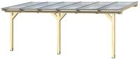 Skan Holz Terrassen&uuml;berdachung Andria 648x300cm aus Leimholz
