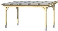 Skan Holz freistehende Terrassen&uuml;berdachung Sanremo 541x250cm