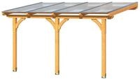 Skan Holz Terrassen&uuml;berdachung Rimini 434 x 350cm aus Douglasie