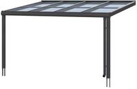 Skan Holz Aluminium Terrassen&uuml;berdachung Modena Breite 434 cm-434 x 257 cm (Gr.