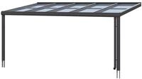 Skan Holz Aluminium Terrassen&uuml;berdachung Modena Breite 541 cm-541 x 307 cm (Gr.