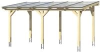 Skan Holz freistehende Terrassen&uuml;berdachung Siena 541x300cm