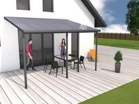 Gutta Terrassendachsystem Typ B anthrazit