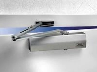 Burg W&auml;chter T&uuml;rschlie&szlig;er silber TS 501 S SB