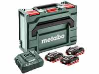 Metabo 685133000, Metabo Basis Set 3 x LiHD 4.0 Ah + Metaloc