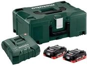 Metabo Basis-Set 2 x LiHD 4.0 Ah + Metaloc