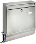 Burg W&auml;chter Briefkasten Borkum-Set Edelstahl 38770NI