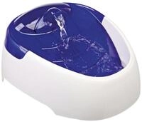 TRIXIE Wasserautomat Duo Stream 1 Liter wei&szlig;/blau