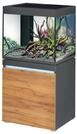 EHEIM incpiria 230 LED Aquarium mit Unterschrank graphit-natur