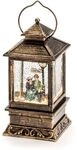 Konstsmide Weihnachtsbeleuchtung LED Schneelaterne mit P&auml;rchen
