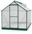 Vitavia Gew&auml;chshaus Eos 6000 inkl. 2 Dachfenster - 6 m&sup2; 4 mm Hohlkammerplatten