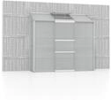 Vitavia Gew&auml;chshaus Styx/Ida 1300 inkl. 1 Dachfenster - 1,3 m&sup2; 4 mm