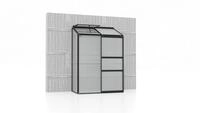 Vitavia Gew&auml;chshaus Styx/Ida 900 inkl. 1 Dachfenster - 0,9 m&sup2; 4 mm