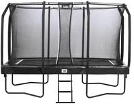 Salta Trampolin First Class 214 x 366 cm mit Sicherheitsnetz und Leiter-schwarz
