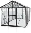 Vitavia Gew&auml;chshaus Zeus 13800 inkl. 3 Dachfenstern - 13,8 m&sup2; -ESG 3 mm mit