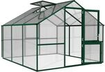 KGT Gew&auml;chshaus Orchidee Typ III-moosgr&uuml;n-2,97 x 3,23 m