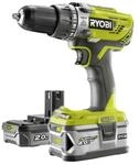 Ryobi 2-Gang Akku-Schlagbohrschrauber R18PD3-242S