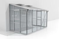 Vitavia Gew&auml;chshaus Osiris/Ida 6500 inkl. 2 Dachfenster - 6,5 m&sup2; ESG 3 mm mit