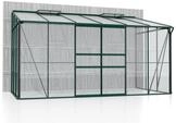 Vitavia Gew&auml;chshaus Osiris/Ida 7800 inkl. 2 Dachfenster - 7,8 m&sup2; ESG 3 mm mit