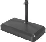 doppler Betonsockel Balkon 20 kg, Kunststoffabdeckung Anthrazit