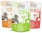 MJAMJAM Mixpaket 12 x 125 Gramm Katzennassfutter Mixpaket I mit Huhn, Rind und Herzen