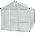 Vitavia Gew&auml;chshaus Zeus 11900 inkl. 3 Dachfenstern - 11,9 m&sup2; -Alu-blank