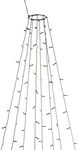 Konstsmide Weihnachtsbeleuchtung LED Baummantel mit Ring 8 Str&auml;nge je 30 Dioden