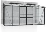 Vitavia Gew&auml;chshaus Osiris/Ida 7800 inkl. 2 Dachfenster - 7,8 m&sup2; ESG 3 mm mit