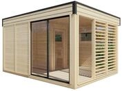 Wolff Finnhaus Saunahaus Paradiso 4x3 (2-Raum) Paradiso 4x3 (2-Raum)